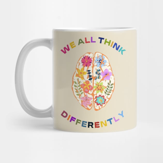 We all think differently by Hanadrawing